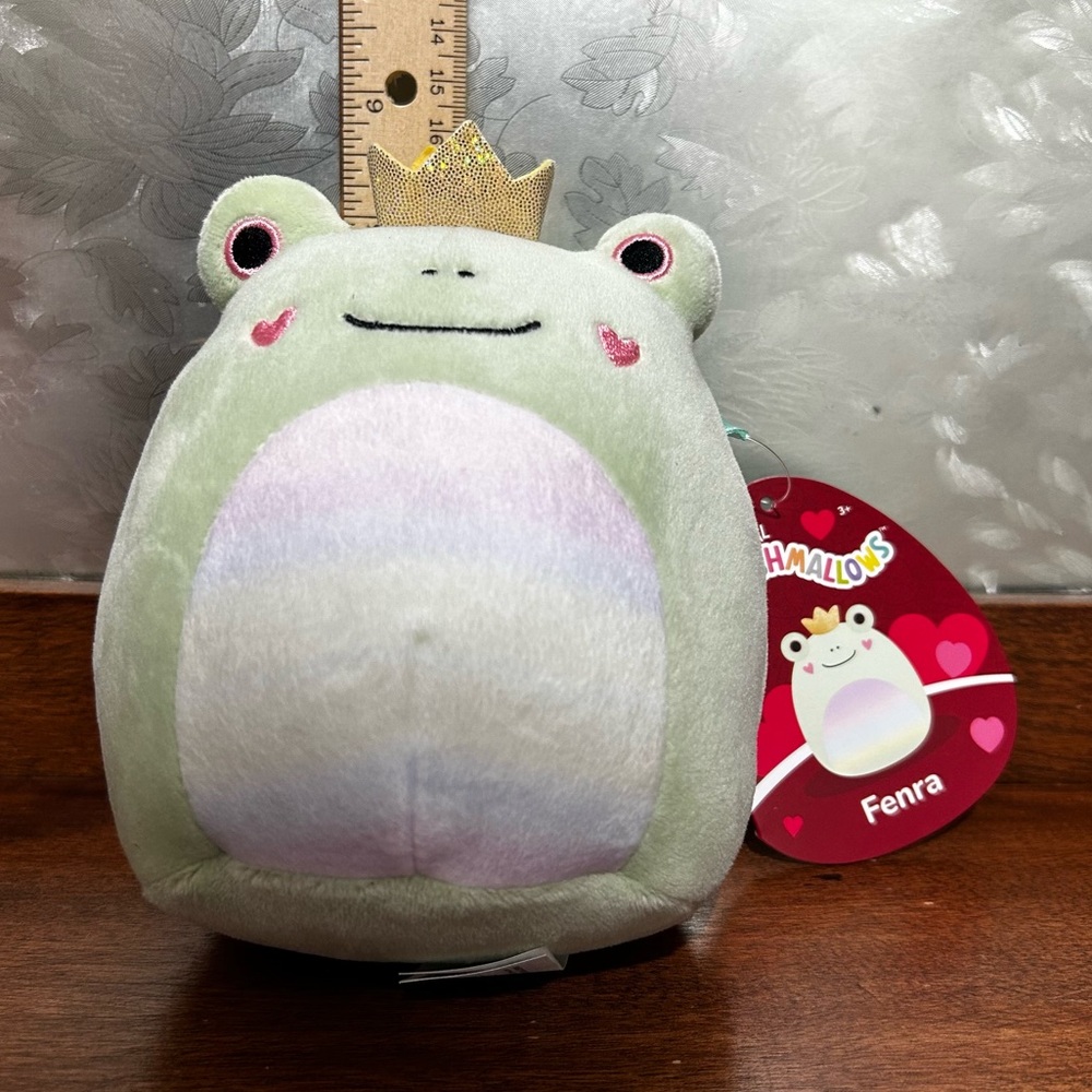 🔥 5/$25 Squishmallow - 5in - NWT - Fenra - Frog - Princess - #2